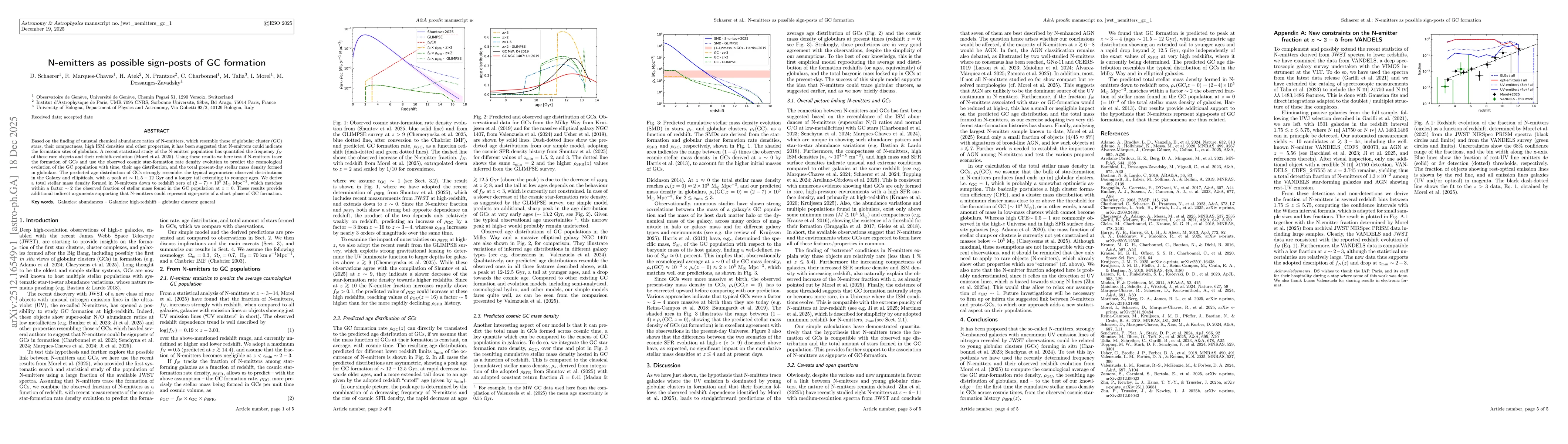 Thumbnail for N-emitters as possible sign-posts of GC formation