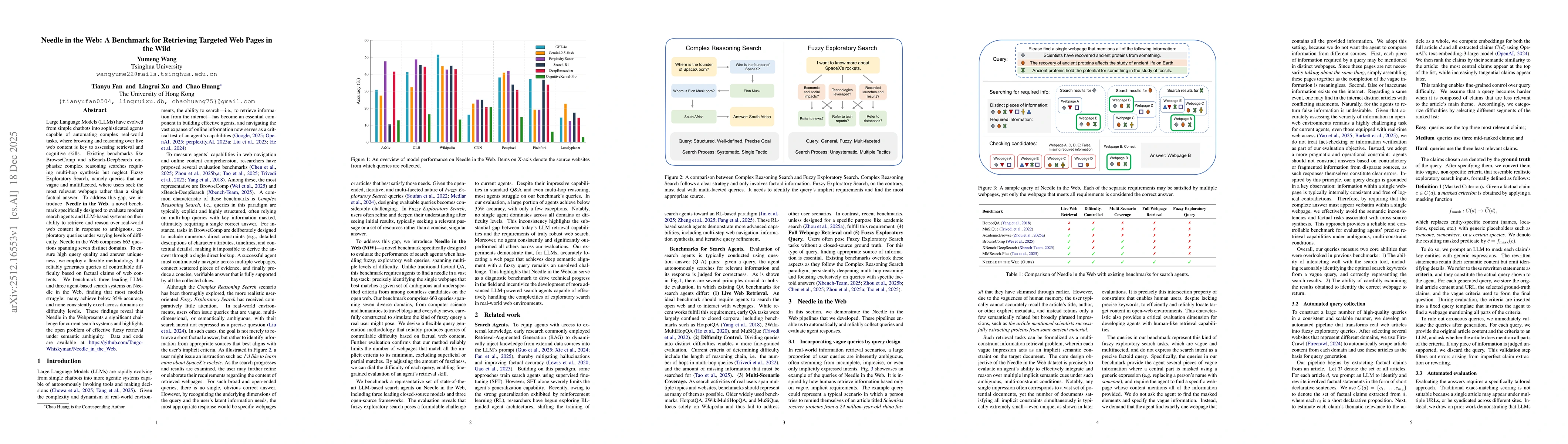 Thumbnail for Needle in the Web: A Benchmark for Retrieving Targeted Web Pages in the Wild