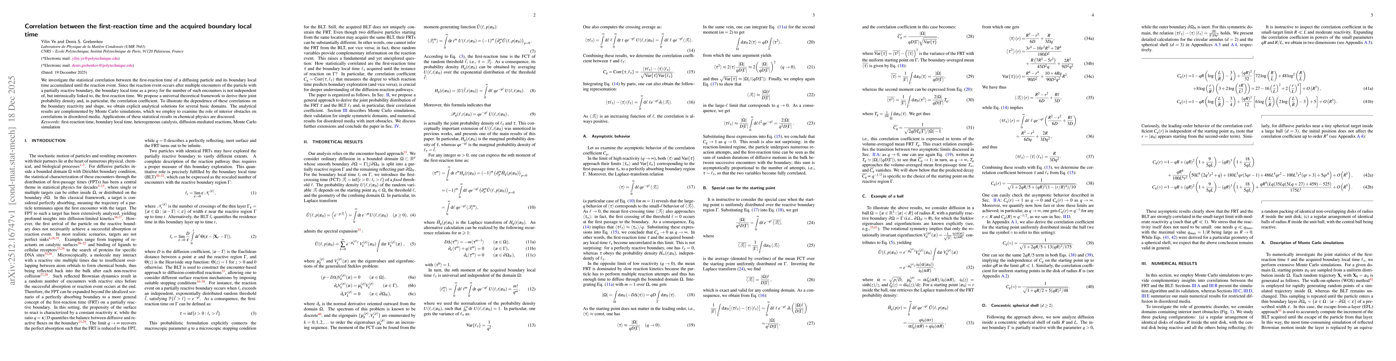 Thumbnail for Correlation between the first-reaction time and the acquired boundary local time