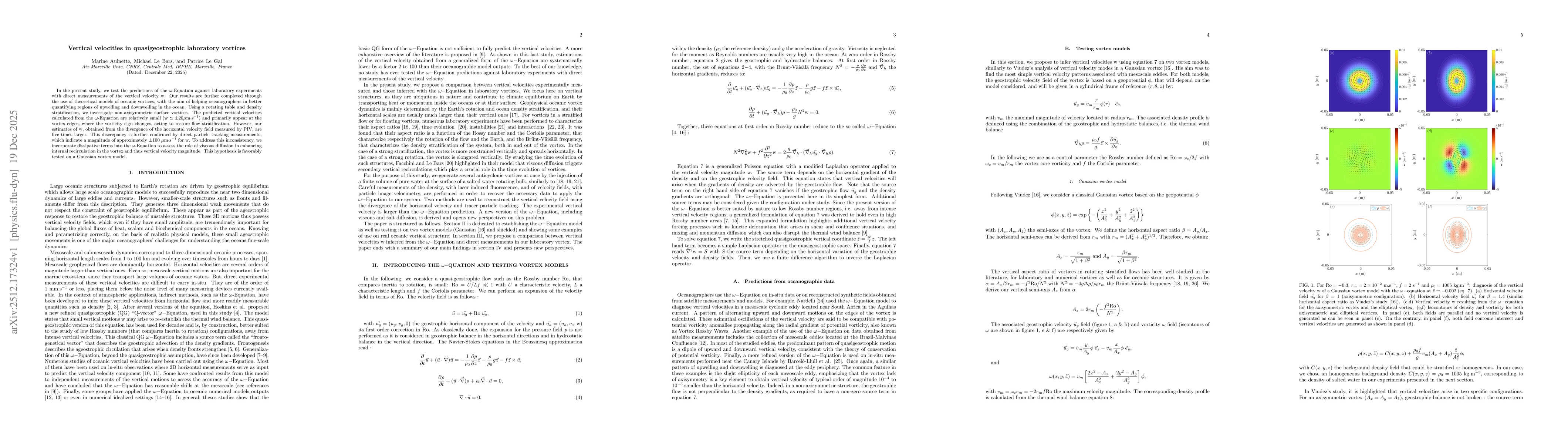 Thumbnail for Vertical velocities in quasigeostrophic laboratory vortices