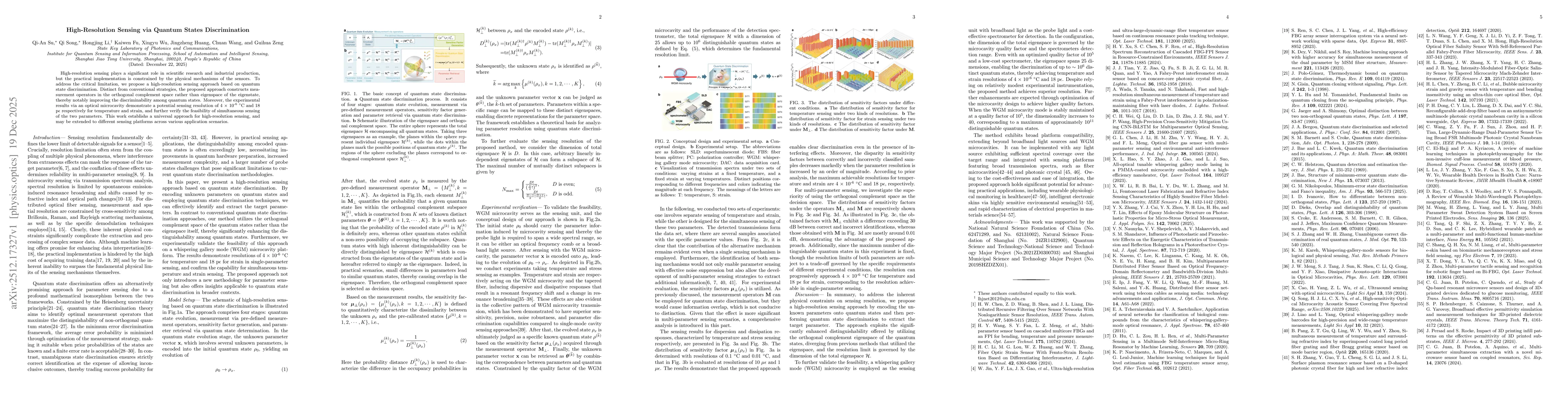Thumbnail for High-Resolution Sensing via Quantum States Discrimination