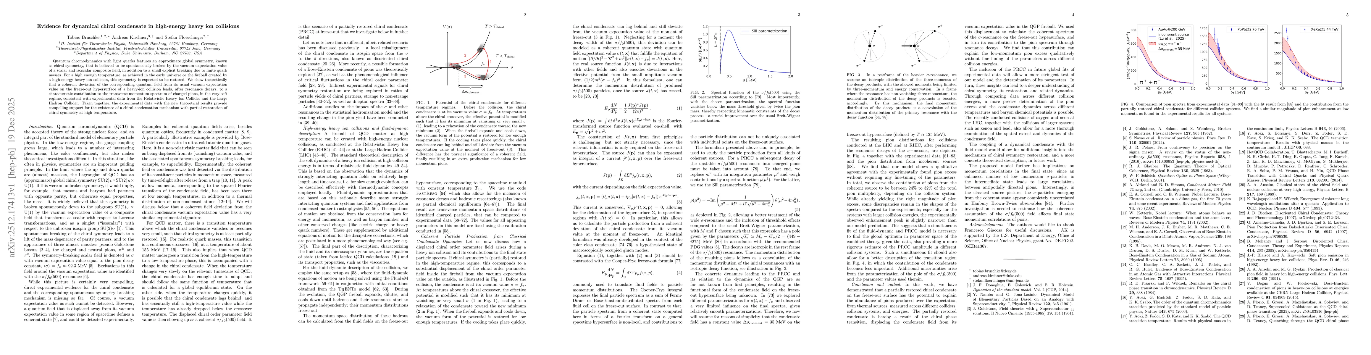 Thumbnail for Evidence for dynamical chiral condensate in high-energy heavy ion collisions