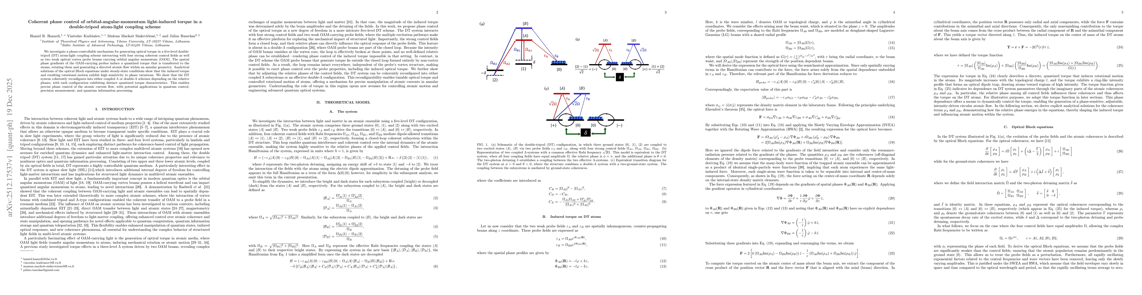 Thumbnail for Coherent phase control of orbital-angular-momentum light-induced torque in a double-tripod atom-light coupling scheme