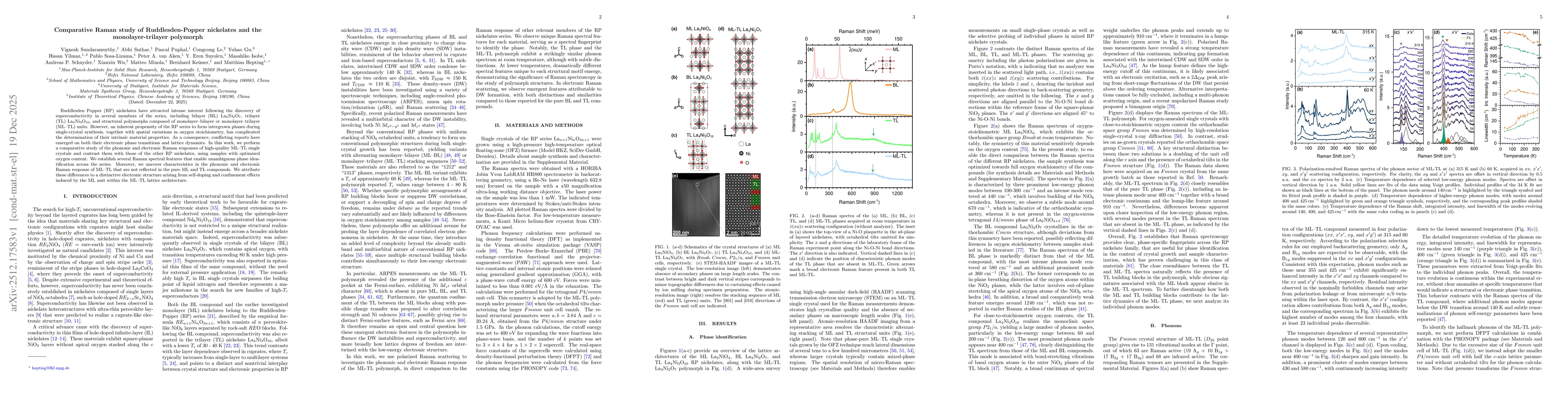 Thumbnail for Comparative Raman study of Ruddlesden-Popper nickelates and the monolayer-trilayer polymorph