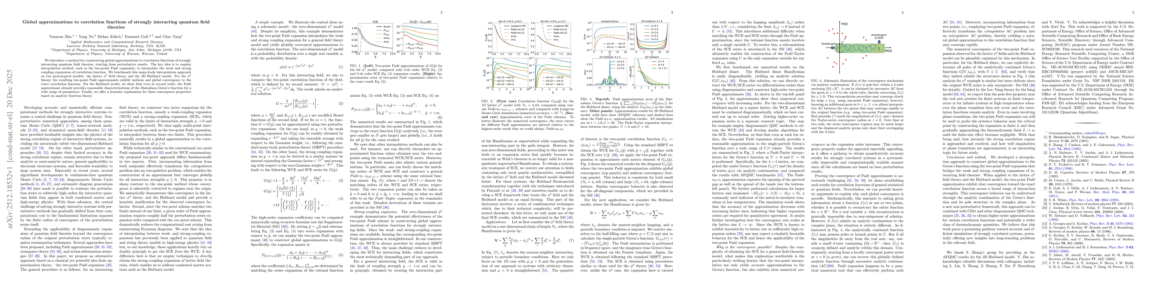 Thumbnail for Global approximations to correlation functions of strongly interacting quantum field theories