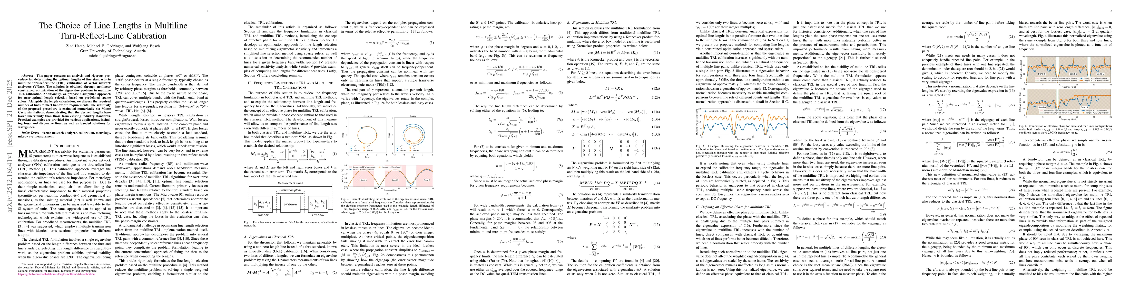Thumbnail for The Choice of Line Lengths in Multiline Thru-Reflect-Line Calibration
