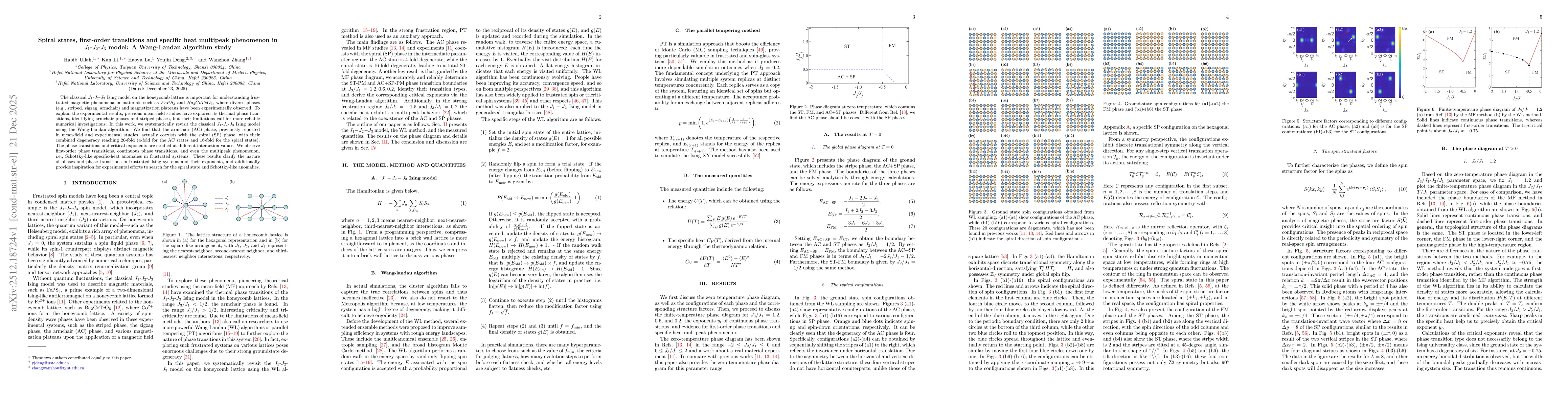 Thumbnail for Spiral states, first-order transitions and specific heat multipeak phenomenon in $J_1$-$J_2$-$J_3$ model: A Wang-Landau algorithm study
