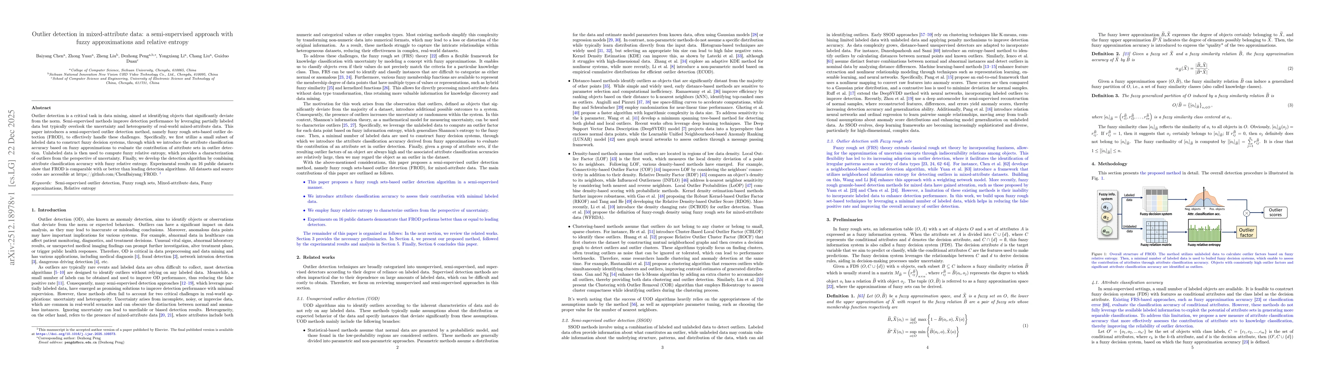 Thumbnail for Outlier detection in mixed-attribute data: a semi-supervised approach with fuzzy approximations and relative entropy