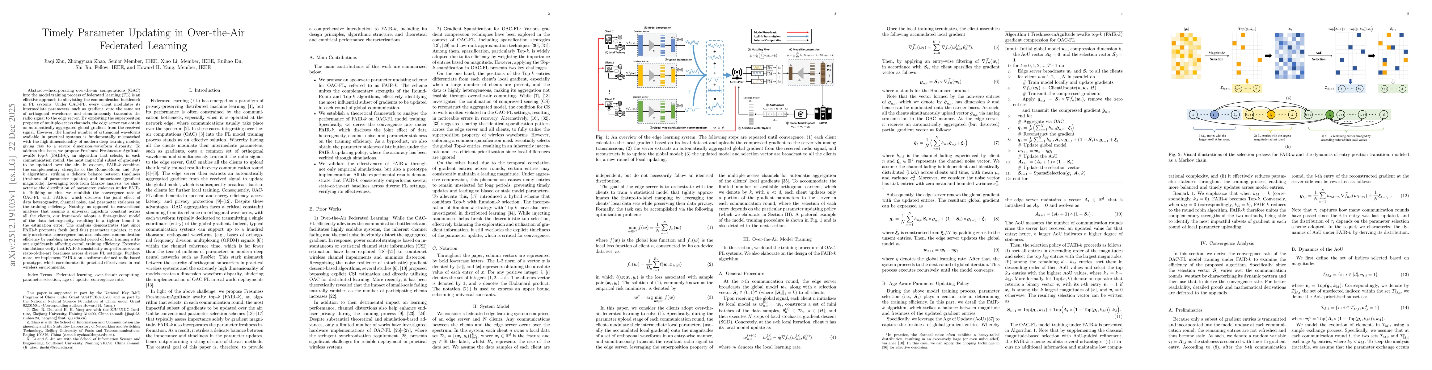 Thumbnail for Timely Parameter Updating in Over-the-Air Federated Learning