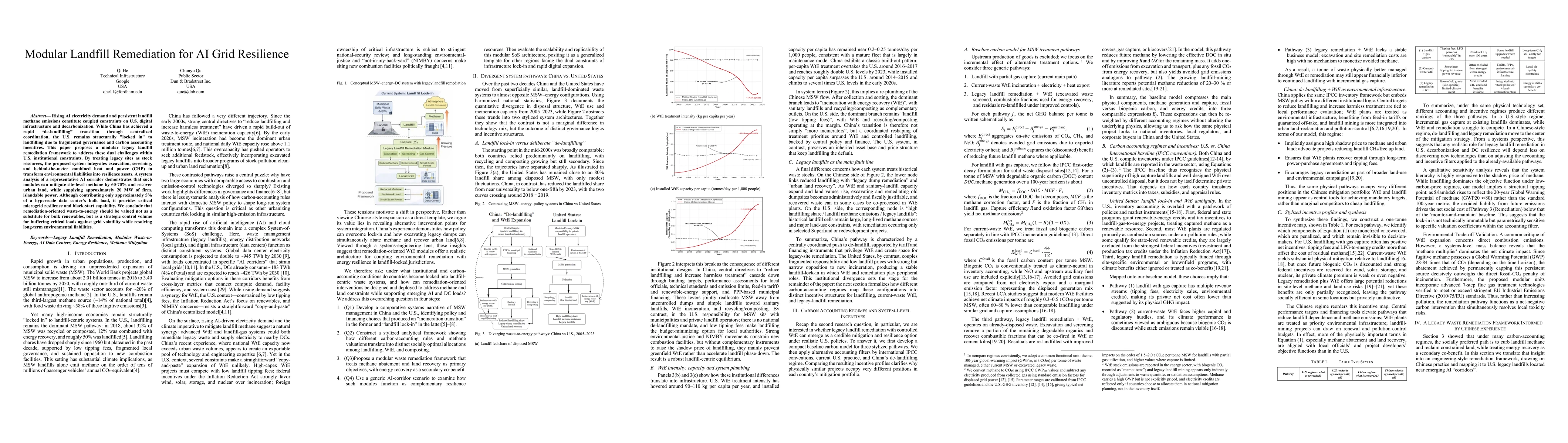 Thumbnail for Modular Landfill Remediation for AI Grid Resilience