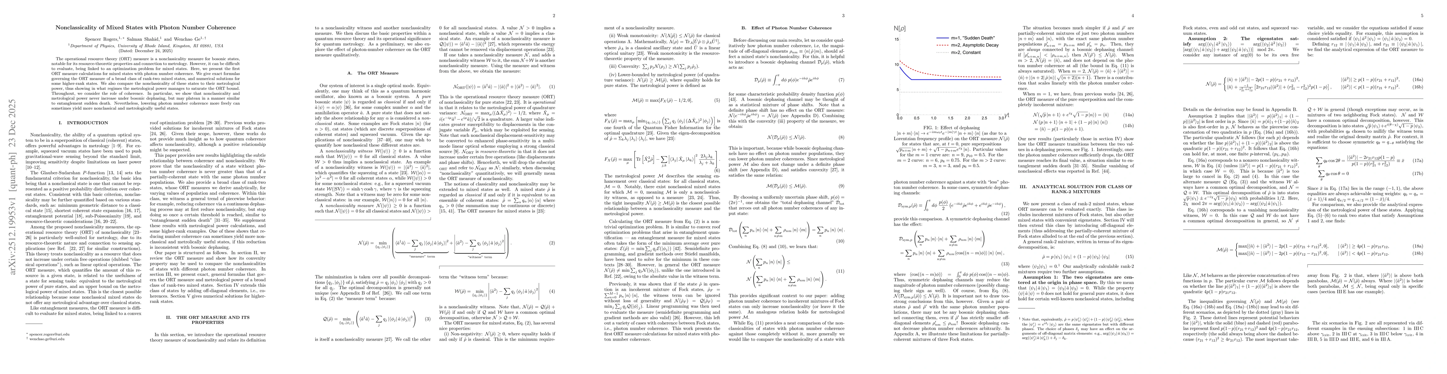 Thumbnail for Nonclassicality of Mixed States with Photon Number Coherence