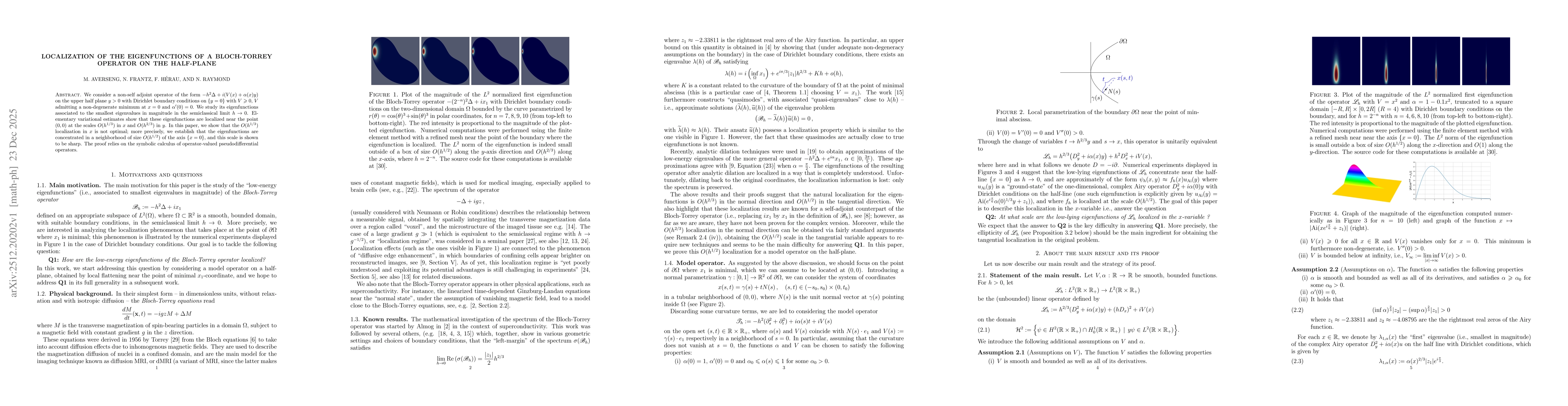 Thumbnail for Localization of the eigenfunctions of a Bloch-Torrey operator on the half-plane