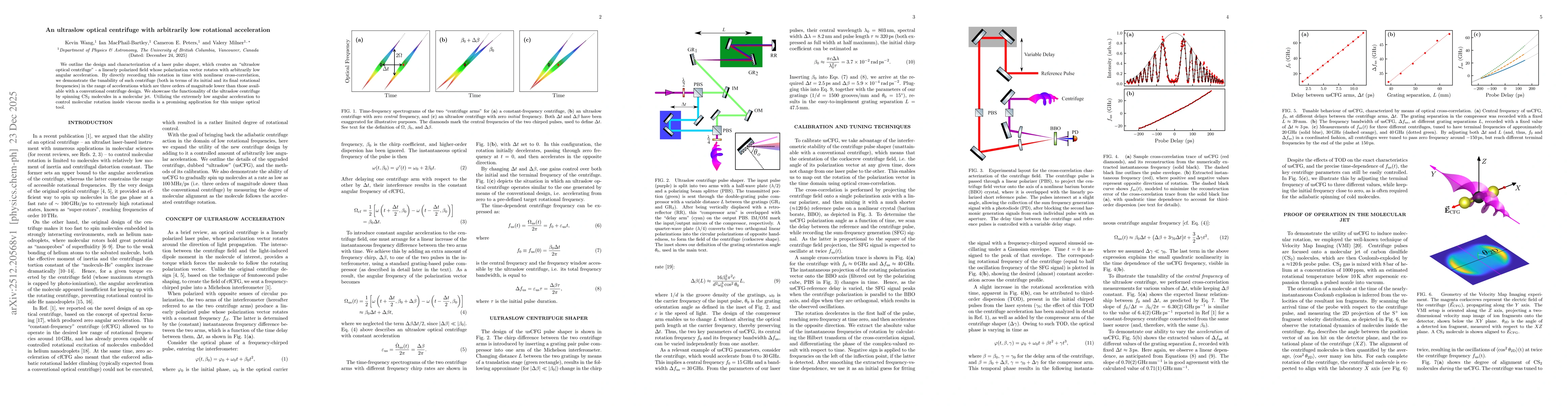 Thumbnail for An ultraslow optical centrifuge with arbitrarily low rotational acceleration