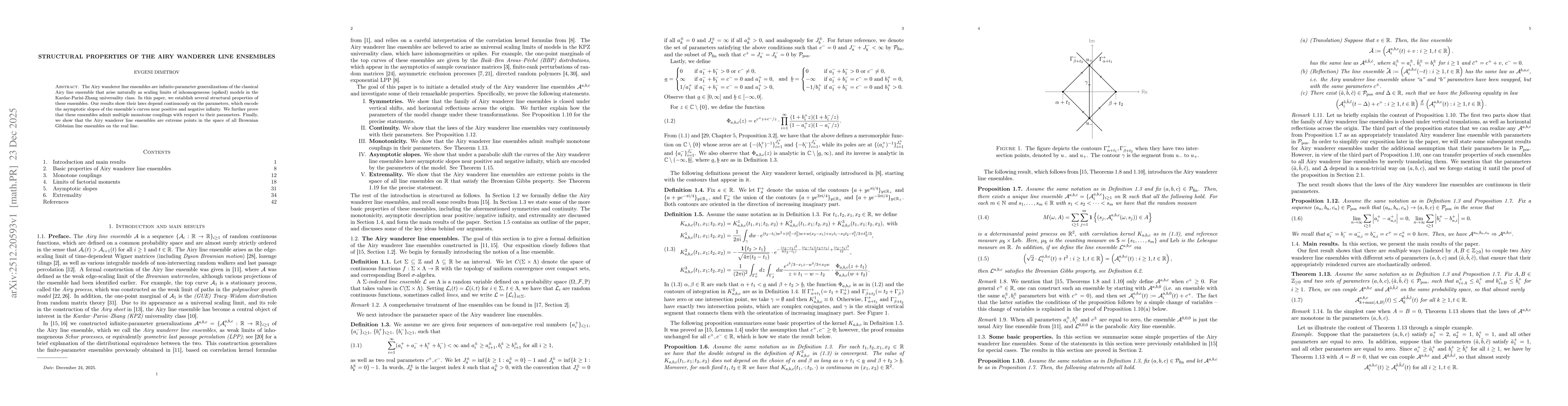 Thumbnail for Structural properties of the Airy wanderer line ensembles