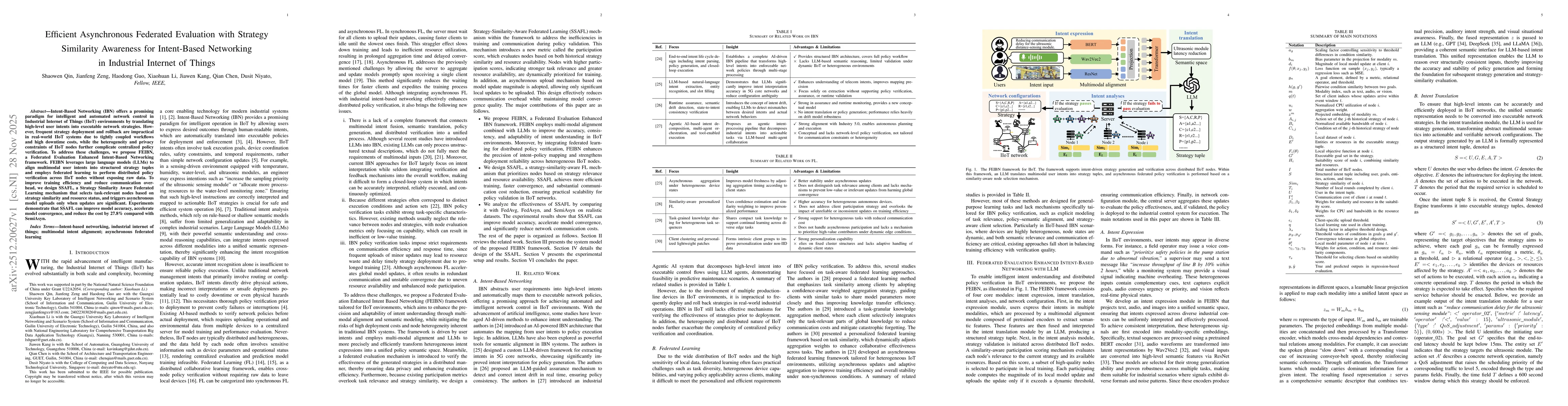 Thumbnail for Efficient Asynchronous Federated Evaluation with Strategy Similarity Awareness for Intent-Based Networking in Industrial Internet of Things
