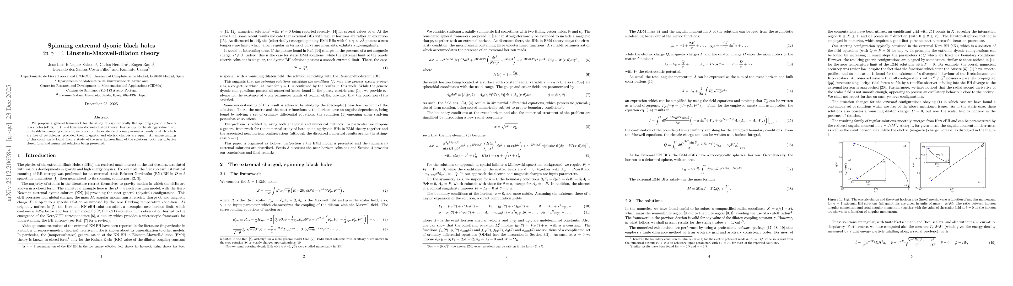 Thumbnail for Spinning extremal dyonic black holes in $γ=1$ Einstein-Maxwell-dilaton theory