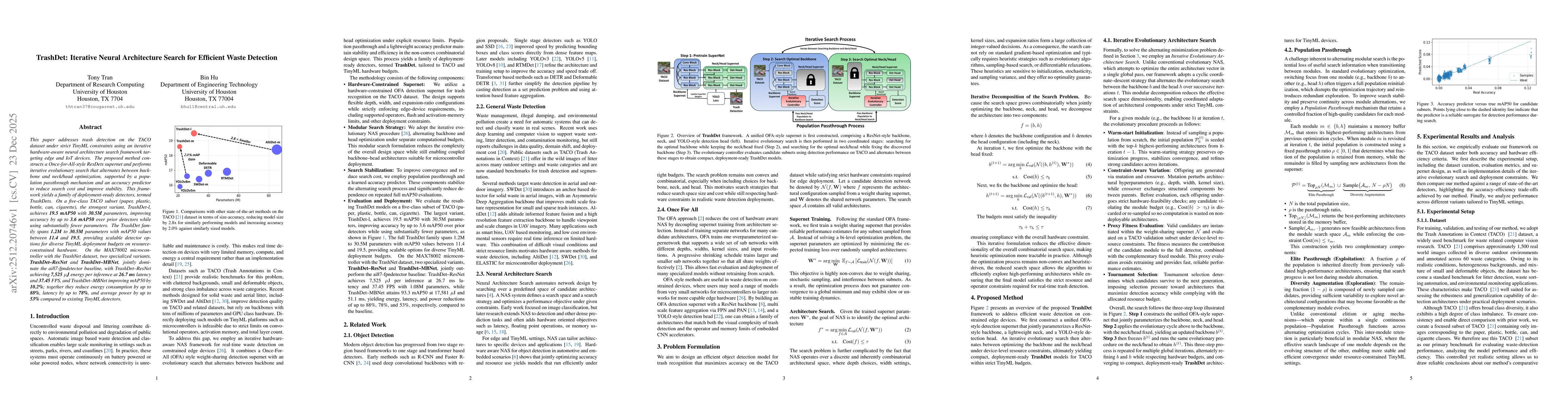 Thumbnail for TrashDet: Iterative Neural Architecture Search for Efficient Waste Detection