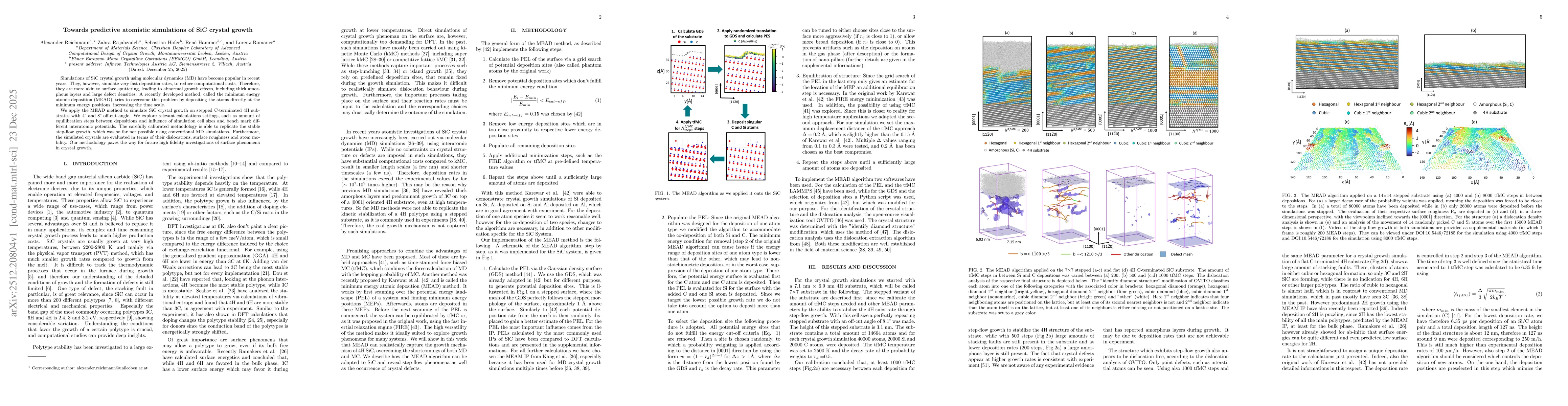 Thumbnail for Towards predictive atomistic simulations of SiC crystal growth