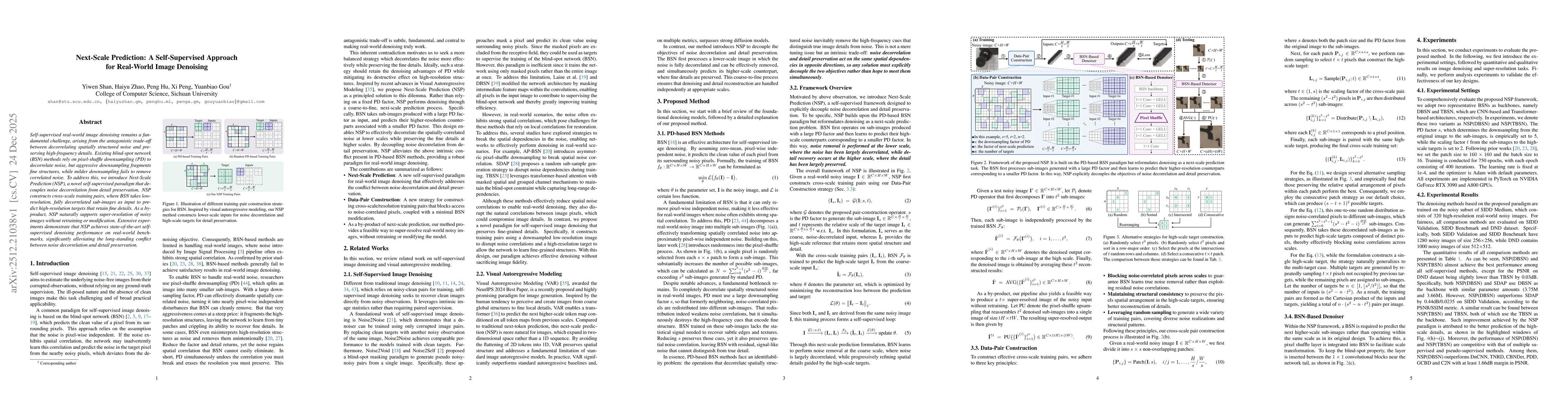 Thumbnail for Next-Scale Prediction: A Self-Supervised Approach for Real-World Image Denoising