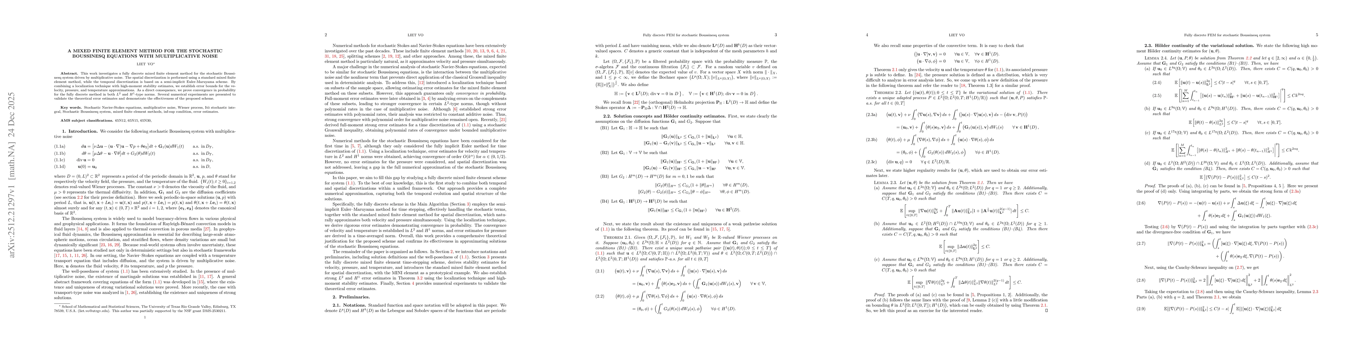 Thumbnail for A mixed finite element method for the stochastic Boussinesq equations with multiplicative noise