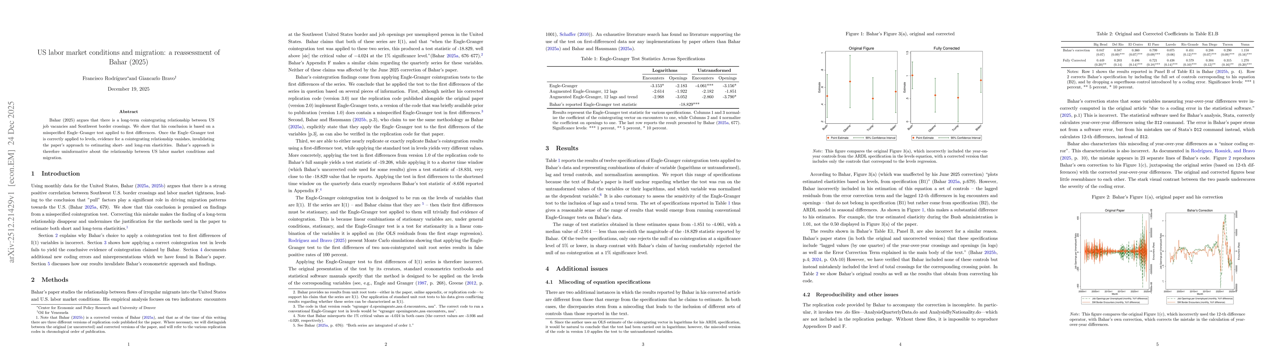 Thumbnail for US labor market conditions and migration: a reassessment of Bahar (2025)