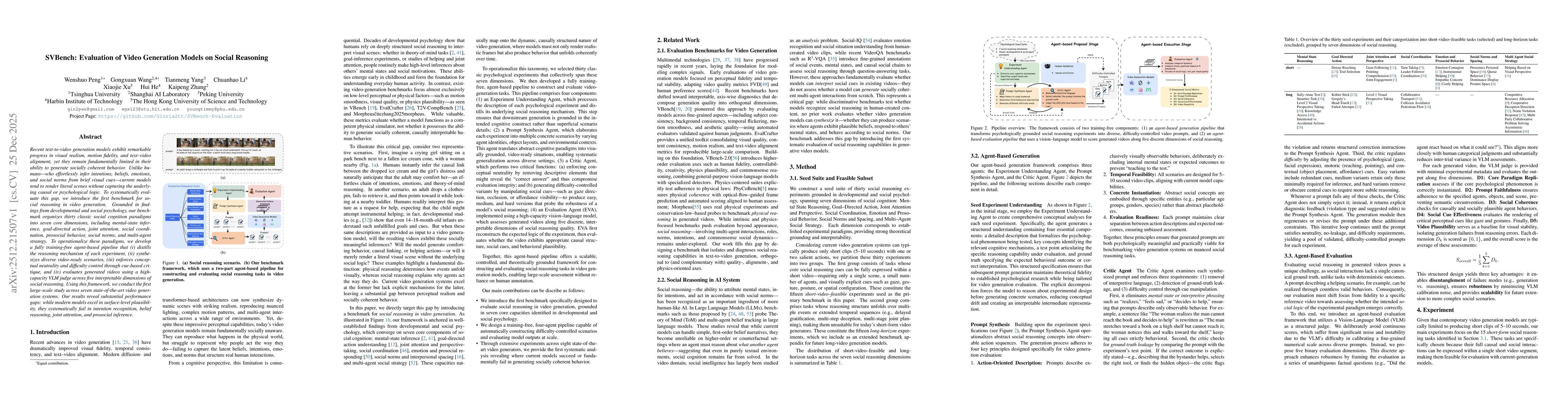 Thumbnail for SVBench: Evaluation of Video Generation Models on Social Reasoning