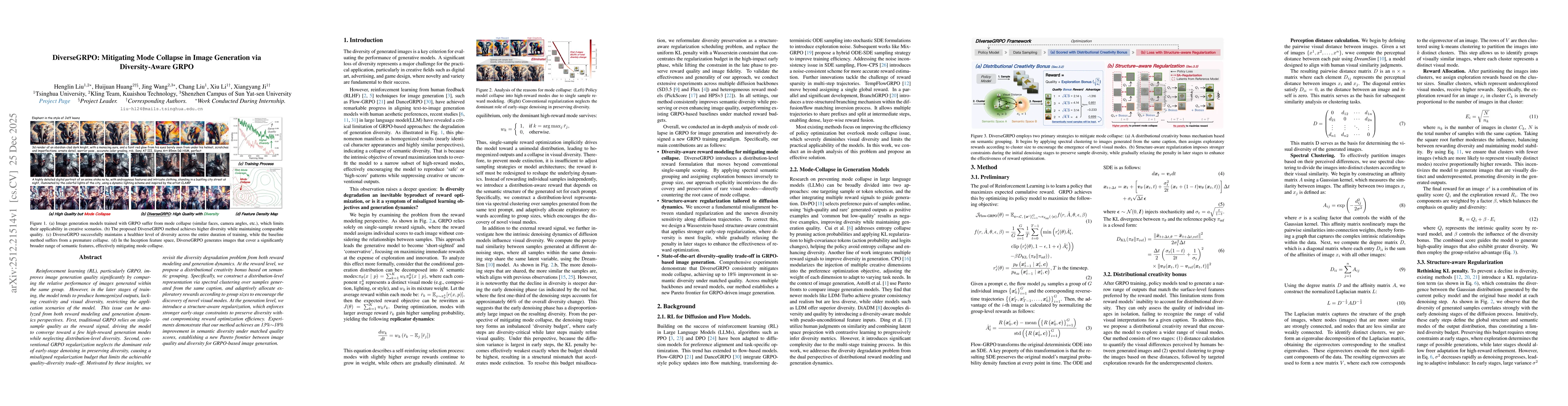 Thumbnail for DiverseGRPO: Mitigating Mode Collapse in Image Generation via Diversity-Aware GRPO