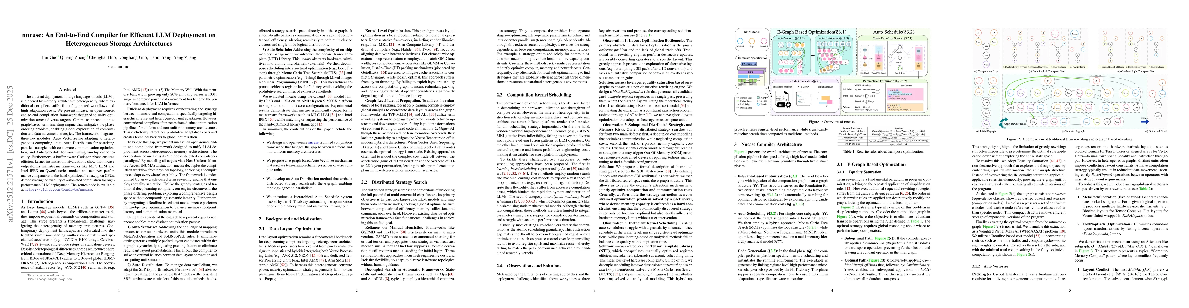 Thumbnail for nncase: An End-to-End Compiler for Efficient LLM Deployment on Heterogeneous Storage Architectures