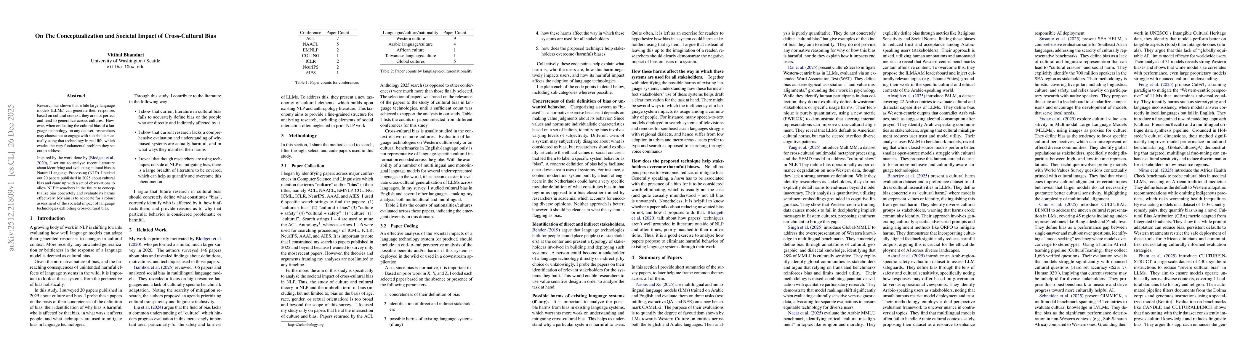 Thumbnail for On The Conceptualization and Societal Impact of Cross-Cultural Bias