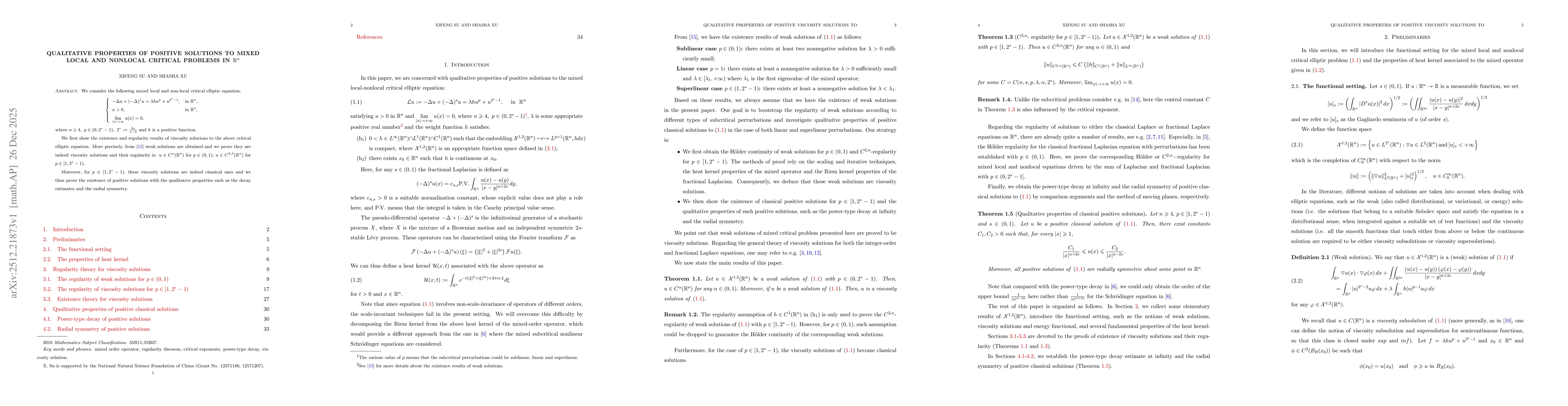 Thumbnail for Qualitative properties of positive solutions to mixed local and nonlocal critical problems in $\mathbb{R}^n$