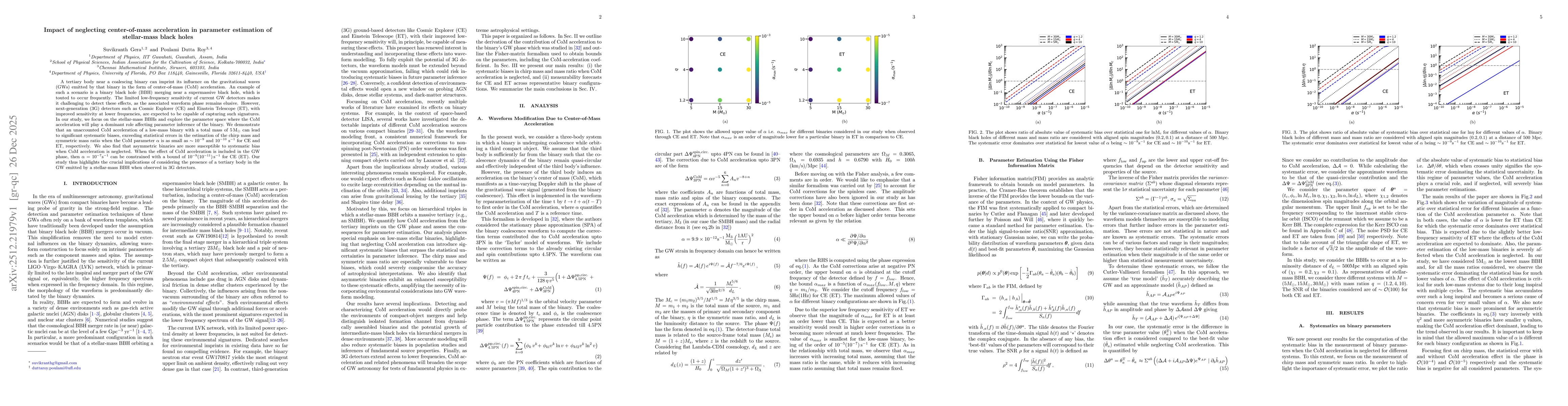 Thumbnail for Impact of neglecting center-of-mass acceleration in parameter estimation of stellar-mass black holes