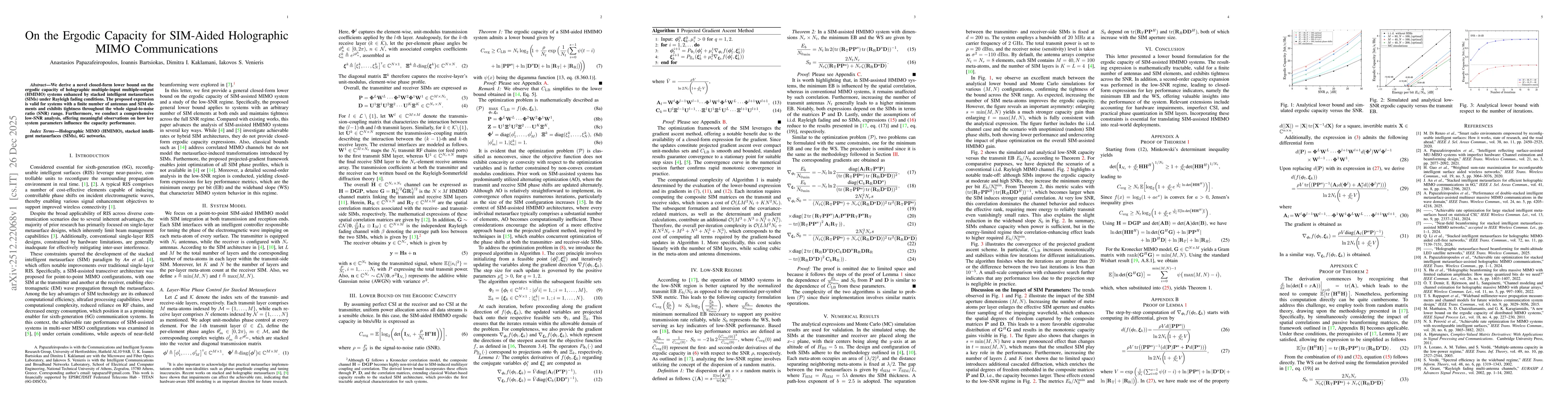 Thumbnail for On the Ergodic Capacity for SIM-Aided Holographic MIMO Communications
