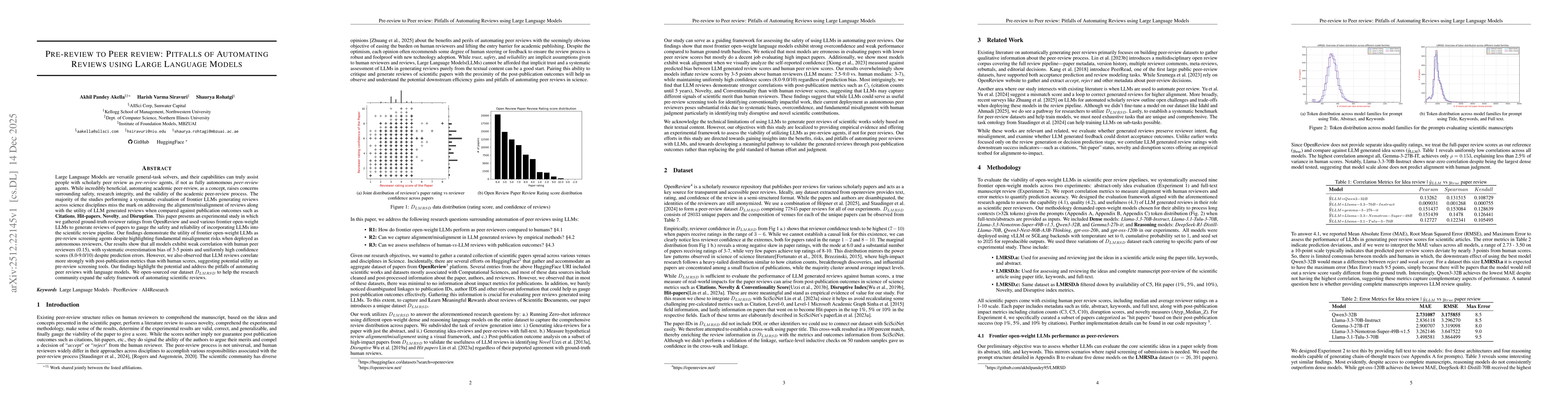Thumbnail for Pre-review to Peer review: Pitfalls of Automating Reviews using Large Language Models