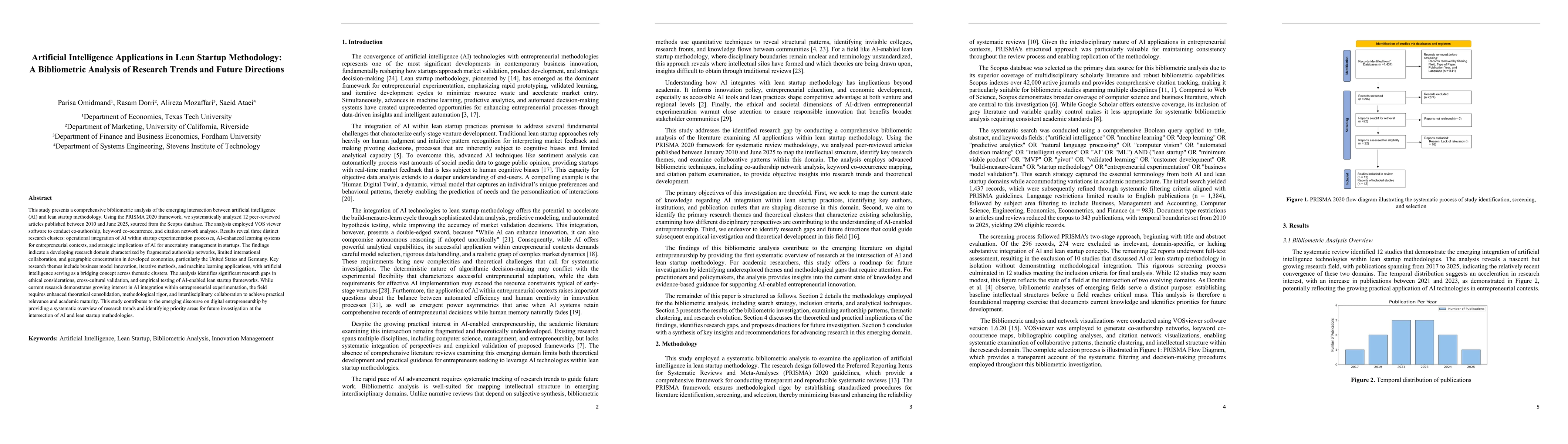 Thumbnail for Artificial Intelligence Applications in Lean Startup Methodology: A Bibliometric Analysis of Research Trends and Future Directions