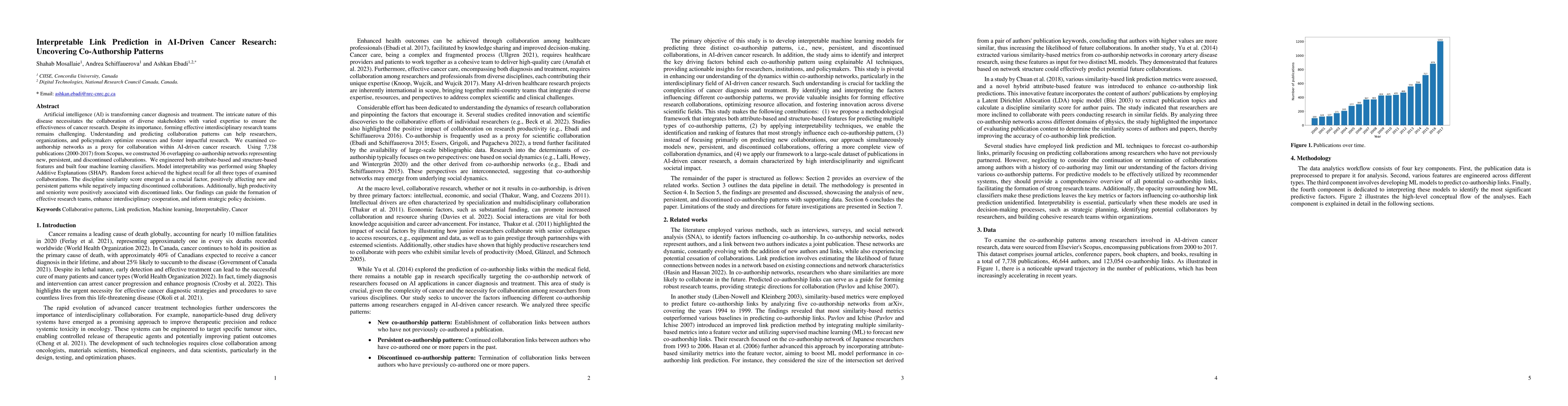 Thumbnail for Interpretable Link Prediction in AI-Driven Cancer Research: Uncovering Co-Authorship Patterns