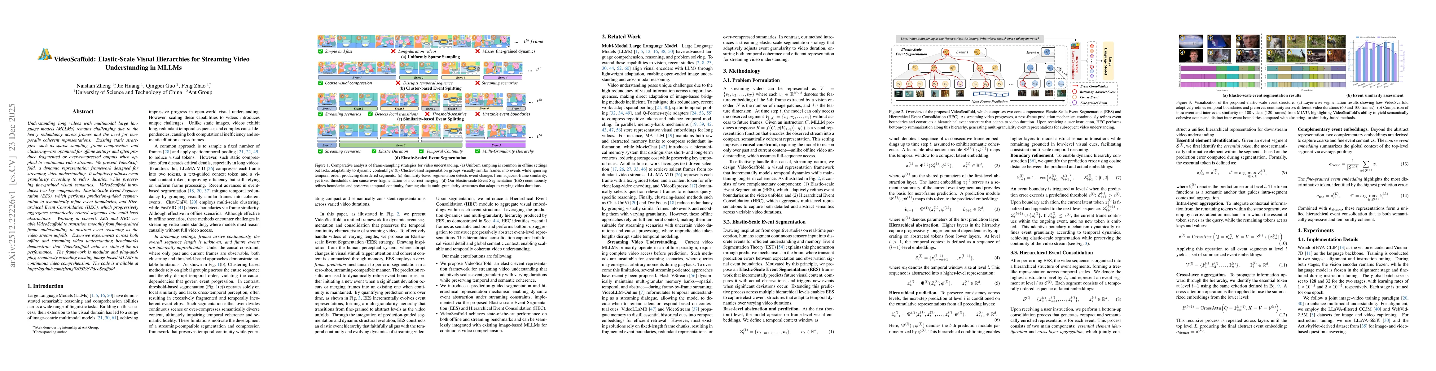 Thumbnail for VideoScaffold: Elastic-Scale Visual Hierarchies for Streaming Video Understanding in MLLMs