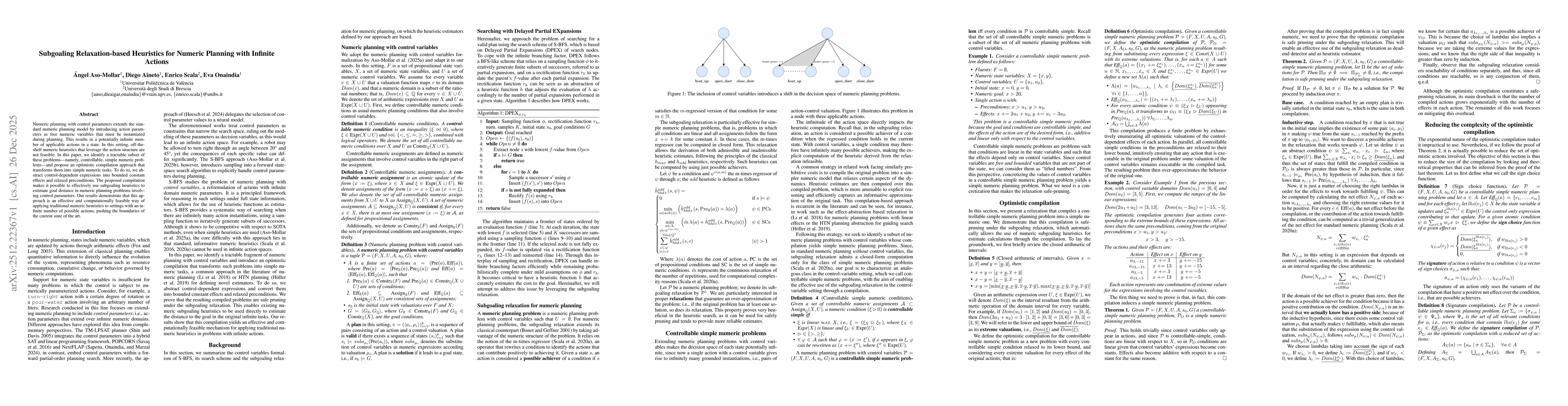 Thumbnail for Subgoaling Relaxation-based Heuristics for Numeric Planning with Infinite Actions