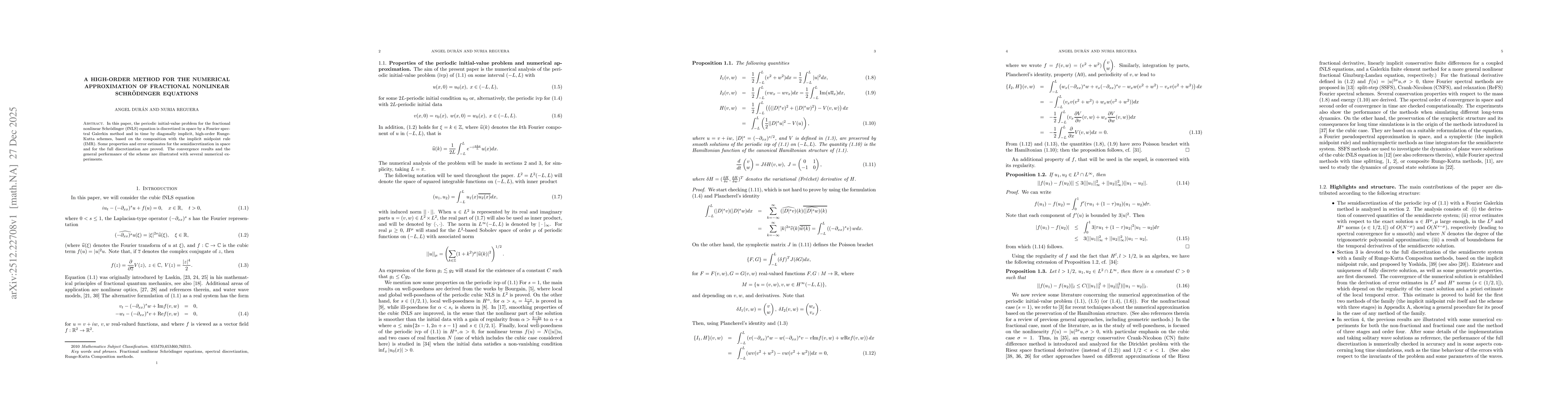 Thumbnail for A high-order method for the numerical approximation of fractional nonlinear Schrödinger equations