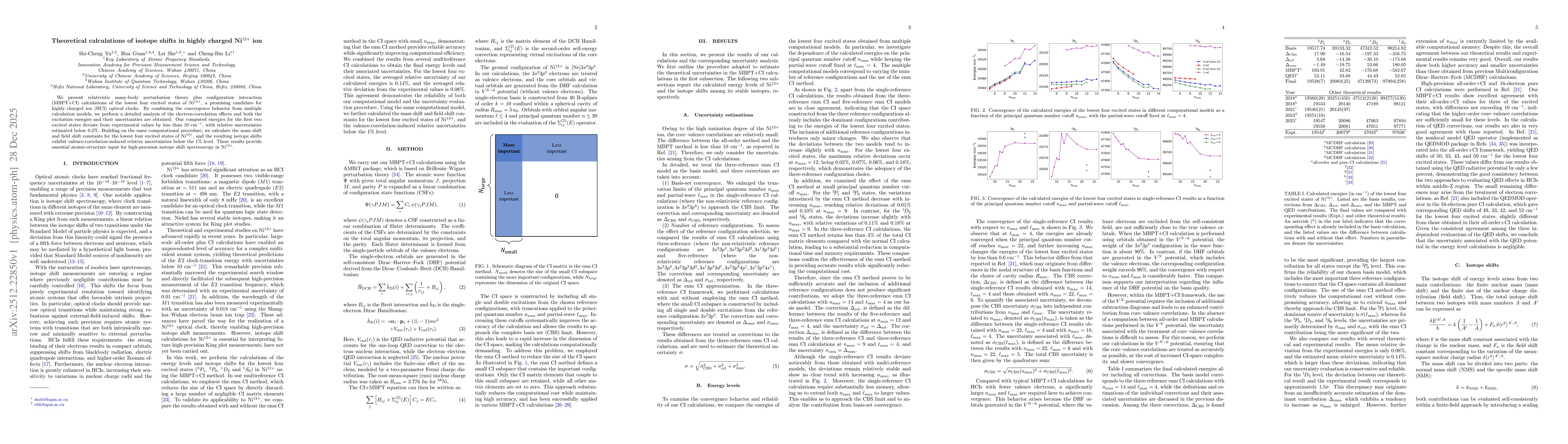 Thumbnail for Theoretical calculations of isotope shifts in highly charged Ni$^{12+}$ ion