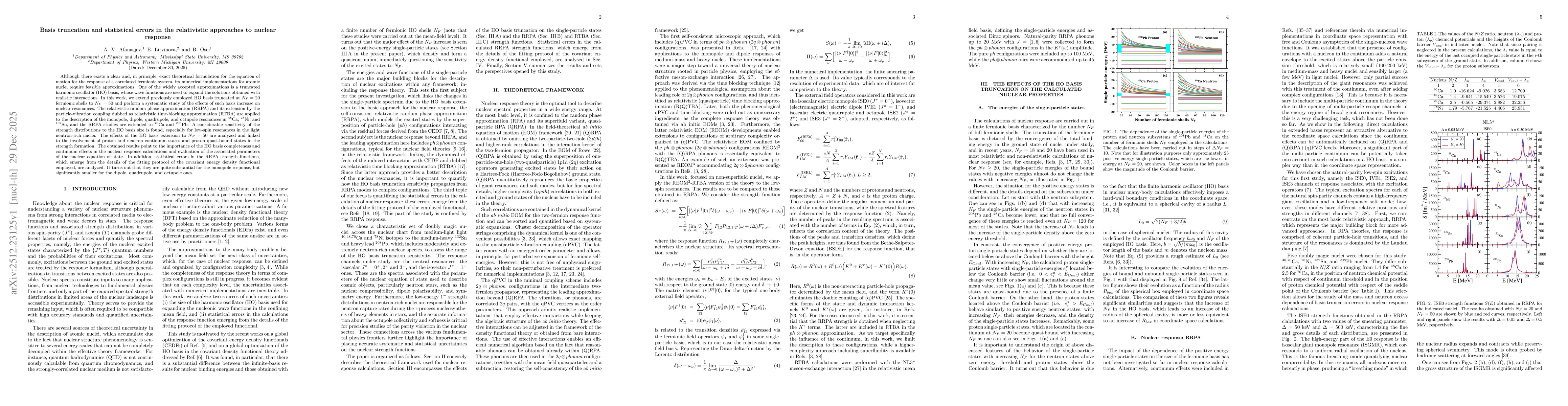 Thumbnail for Basis truncation and statistical errors in the relativistic approaches to nuclear response