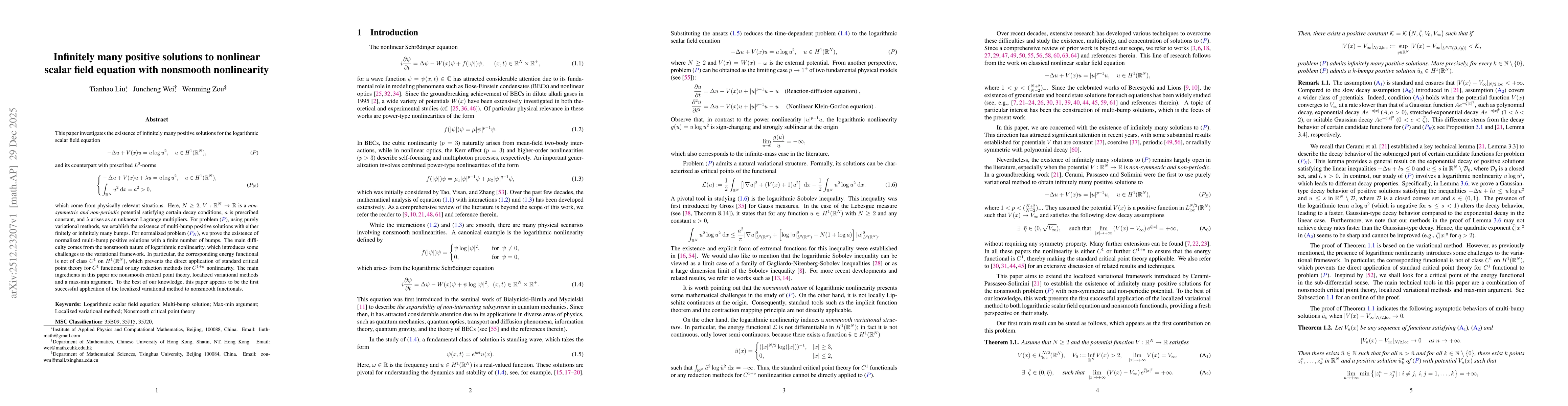 Thumbnail for Infinitely many positive solutions to nonlinear scalar field equation with nonsmooth nonlinearity