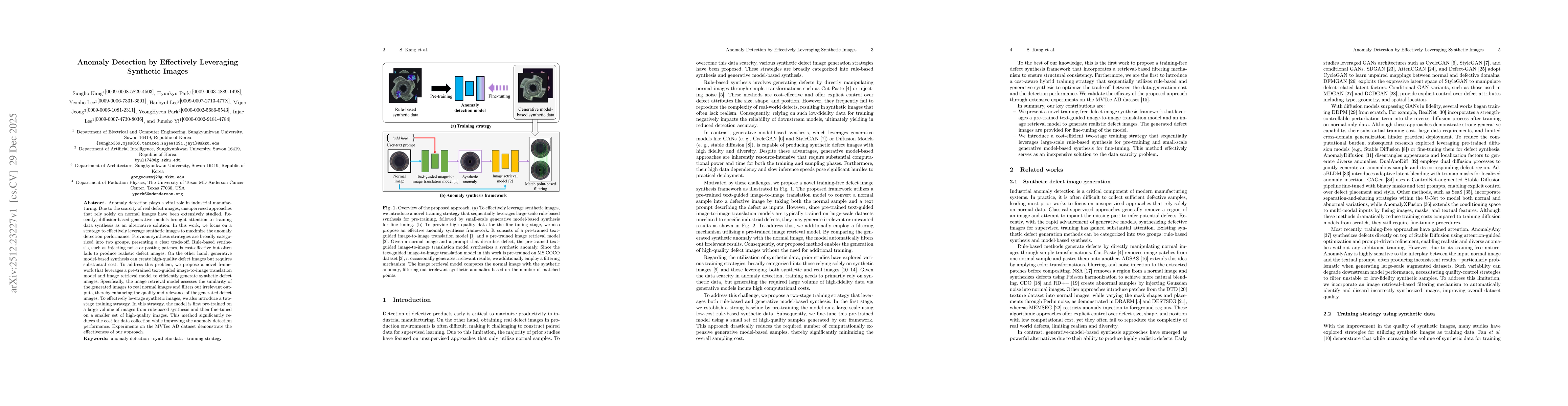 Thumbnail for Anomaly Detection by Effectively Leveraging Synthetic Images