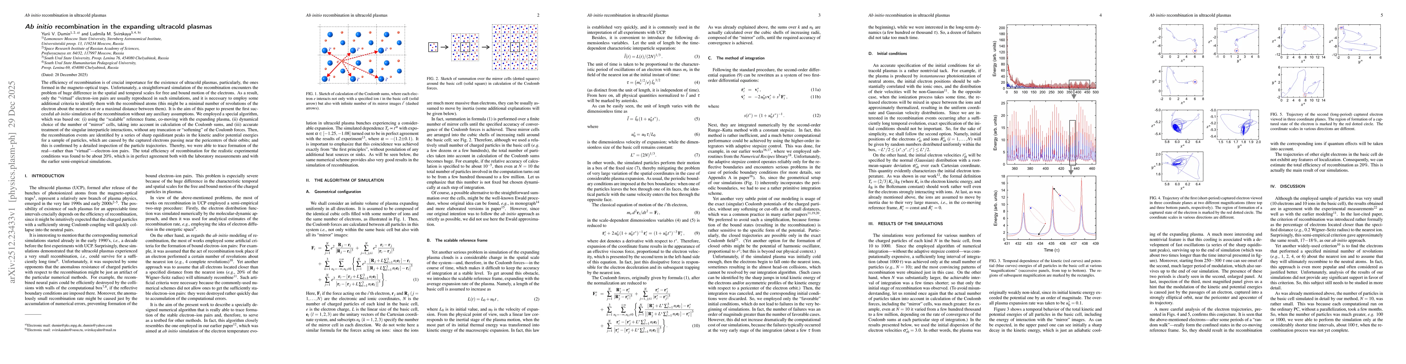 Thumbnail for Ab initio recombination in the expanding ultracold plasmas
