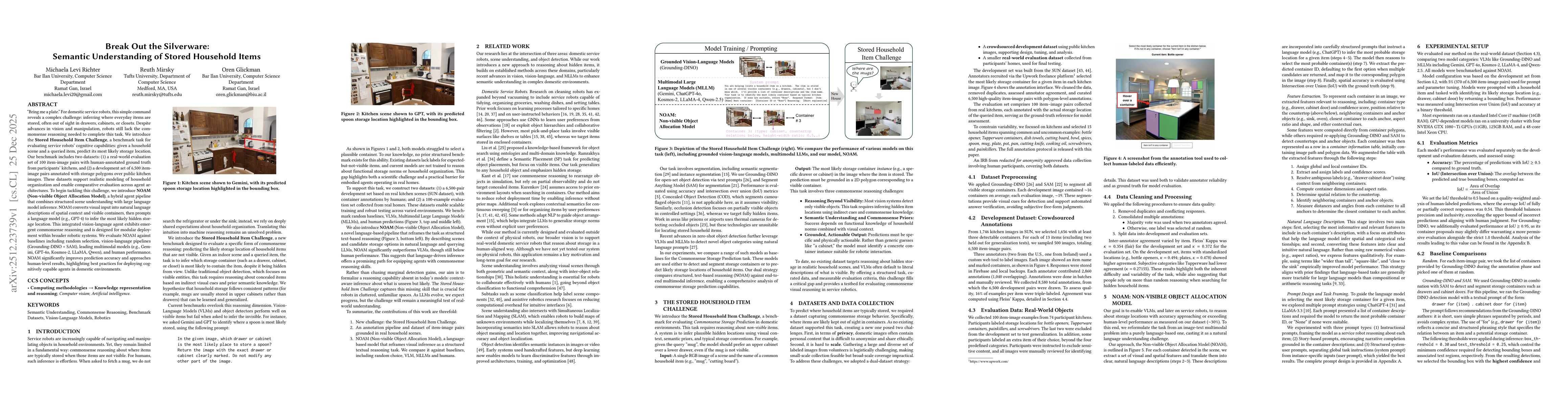 Thumbnail for Break Out the Silverware -- Semantic Understanding of Stored Household Items