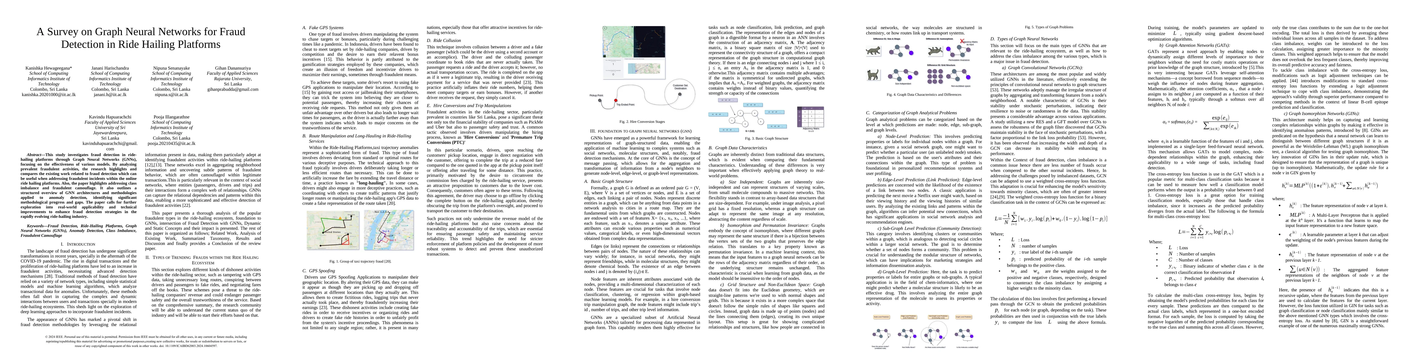 Thumbnail for A Survey on Graph Neural Networks for Fraud Detection in Ride Hailing Platforms