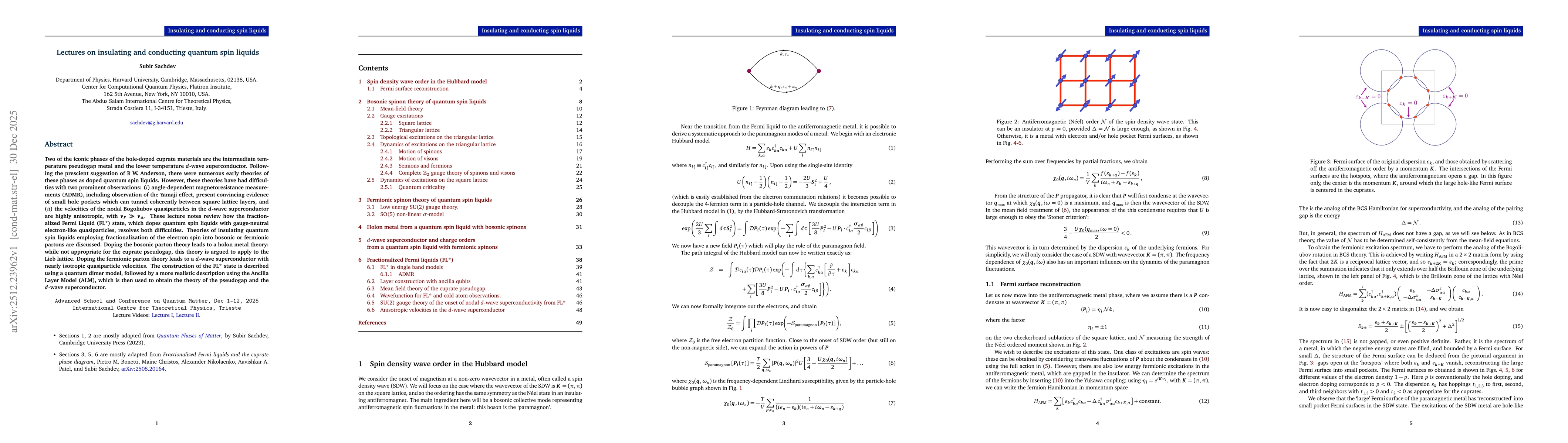 Thumbnail for Lectures on insulating and conducting quantum spin liquids