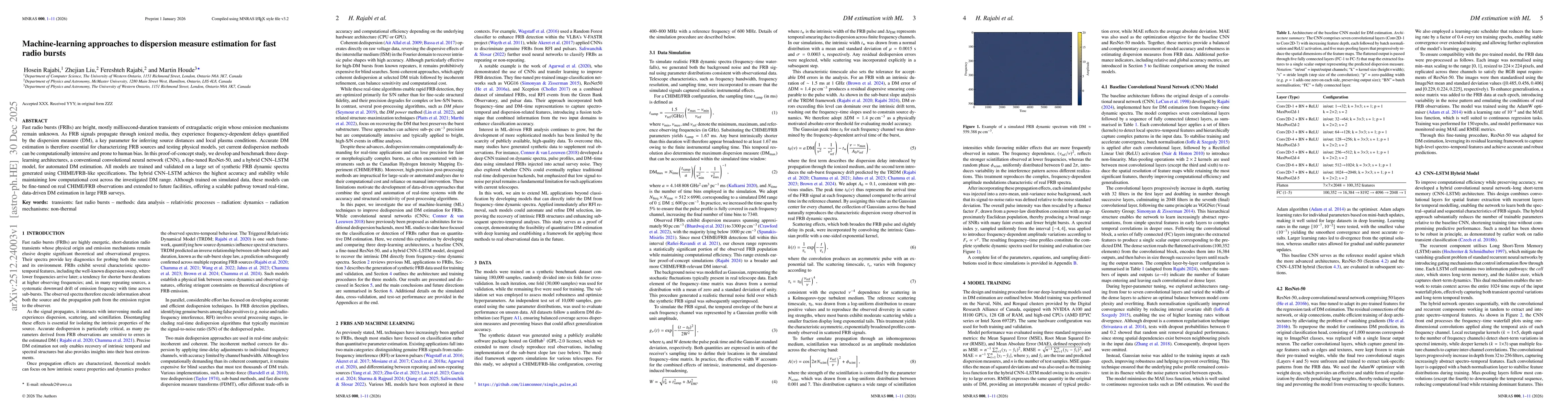Thumbnail for Machine-learning approaches to dispersion measure estimation for fast radio bursts