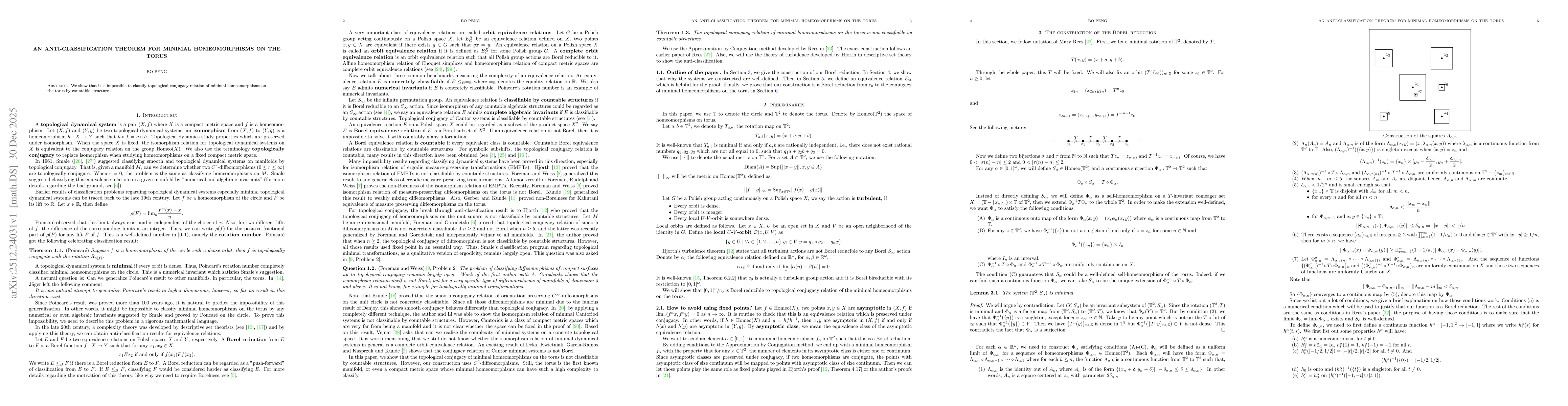 Thumbnail for An anti-classification theorem for minimal homeomorphisms on the torus