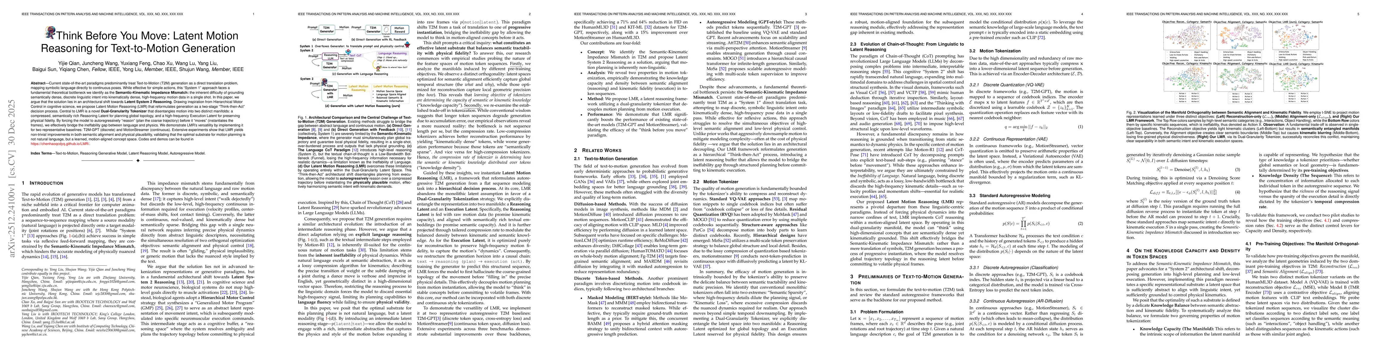 Thumbnail for Think Before You Move: Latent Motion Reasoning for Text-to-Motion Generation