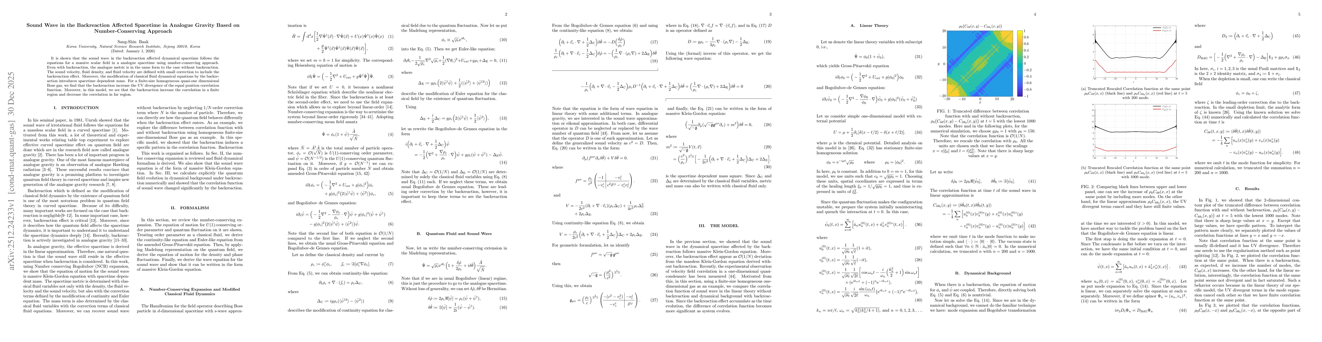Thumbnail for Sound Wave in the Backreaction Affected Spacetime in Analogue Gravity Based on Number-Conserving Approach